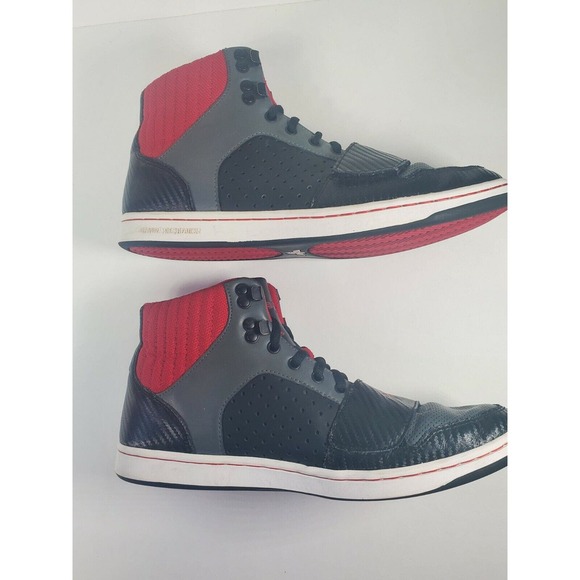 Creative Recreation cesario black smoke red CR 442 S10812 SIZE 10 - Picture 8 of 12